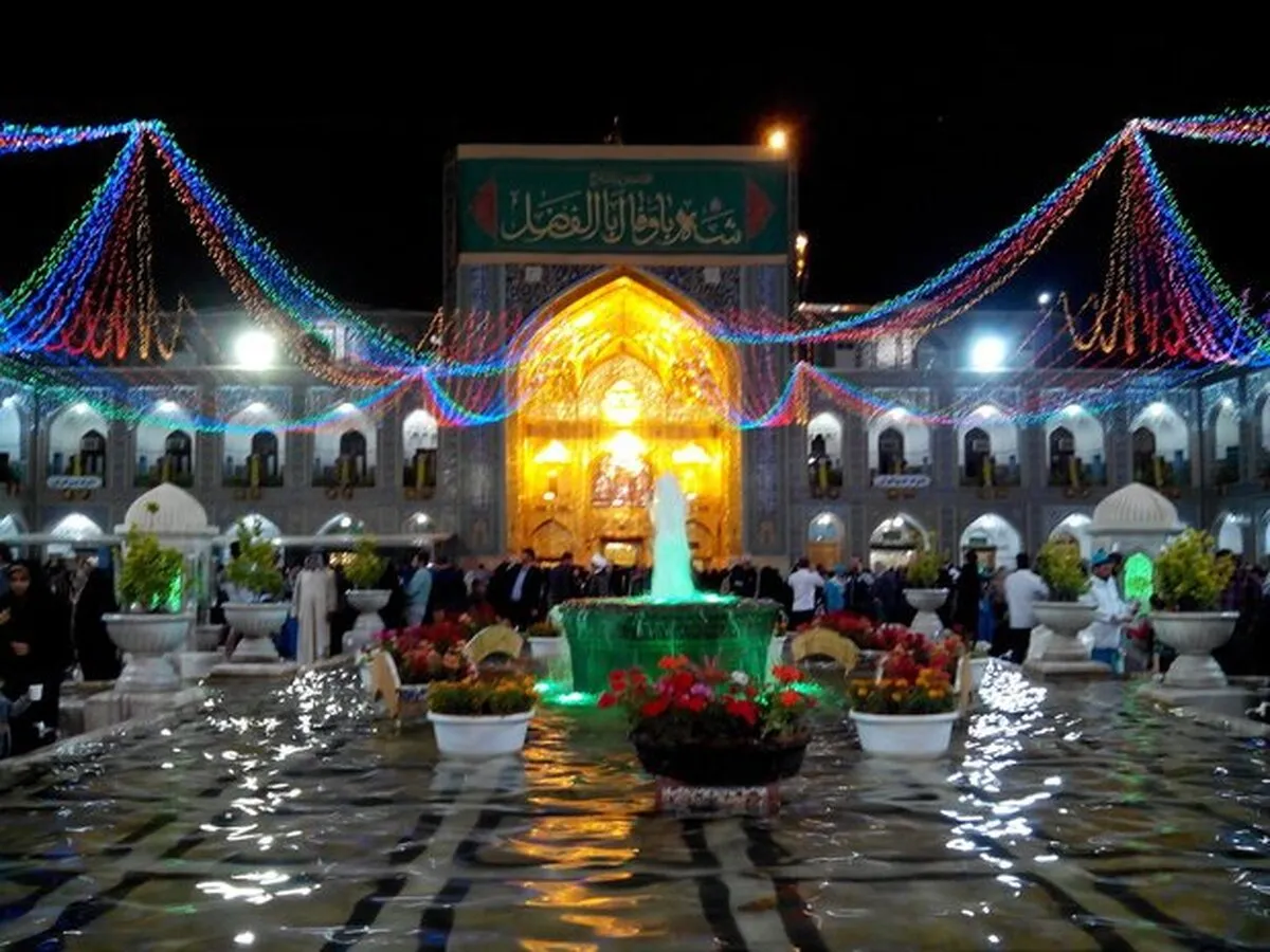 مراسم استقبال از ماه میهمانی خدا در حرم مطهر رضوی