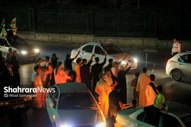 مراسم رونمایی از بزرگترین المان هنری شهری مشهد با عنوان «وطن»