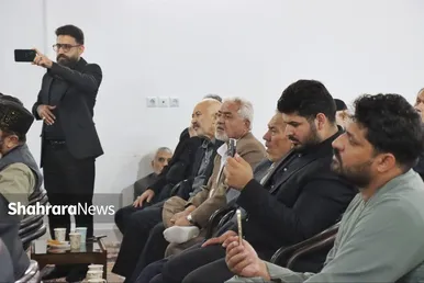ابراز همدردی مهاجرین افغانستانی در مشهد با ملت شریف ایران