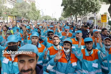 گزارش تصویری | آیین اذن خدمت با حضور نیرو‌های خدمات شهری مشهد (۱۰ اردیبهشت ۱۴۰۴)