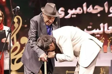 عکس‌هایی از هنرمندان در جشن «حافظ»