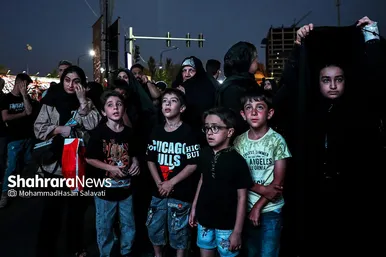خیمه سوزان عصر عاشورا در مشهد