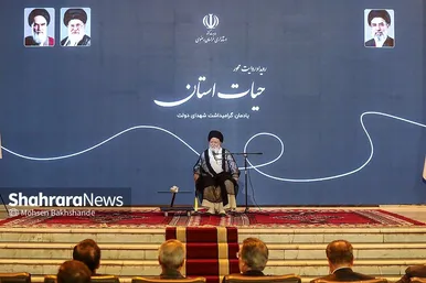 گزارش تصویری | آیین گرامیداشت شهدای هفته دولت با عنوان رویداد روایت‌محور «حیات استان»