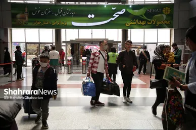موج بازگشت مسافران نوروزی از مشهد