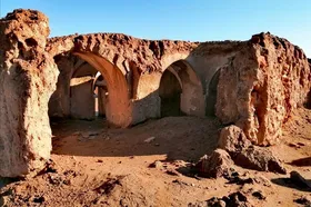 شهروند خبرنگار| تصاویری از بناهای تاریخی روستای عمرانی گناباد