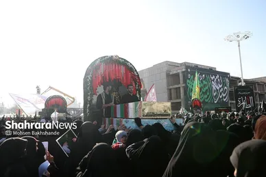 گزارش تصویری | اجتماع عظیم فاطمیون در مشهد