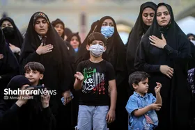 اجتماع عاشورائیان در حرم مطهر رضوی