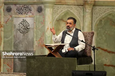 مراسم مناجات شب‌های ماه مبارک رمضان در حرم مطهر رضوی