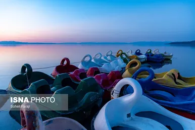 گزارش تصویری | بارندگی، روزنه امید دریاچه ارومیه