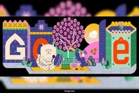 لوگوی گوگل نوروزی شد