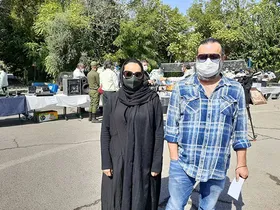 گفت&zwnj;وگو با مهراب قاسم خانی و دخترش پس از دستگیری سارق زورگیر