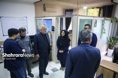 گزارش تصویری | بازدید استاندار خراسان رضوی و رییس شورای اسلامی شهر مشهد از موسسه فرهنگی شهرآرا