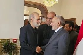لاریجانی با رئیس مجلس عراق دیدار کرد