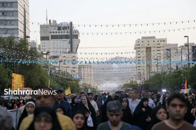 گزارش تصویری | جشن میلیونی امام‌رضایی‌ها در شب میلاد امام‌رضا (ع) / ۲