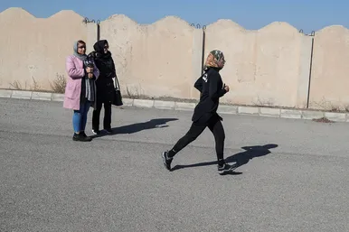 مسابقات دو صحرانوردی بانوان کارگر کشور 