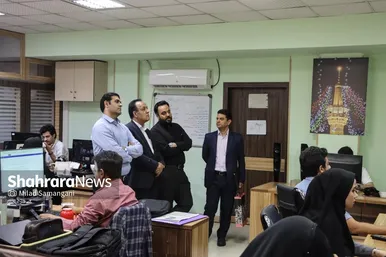 گزارش تصویری | بازدید شماری از مدیران دستگاه‌های دولتی از موسسه فرهنگی شهرآرا (۱۴ مرداد ۱۴۰۴)