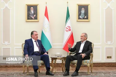 عکس‌هایی از دیدارهای مهمانان مراسم تحلیف با رئیس جمهور