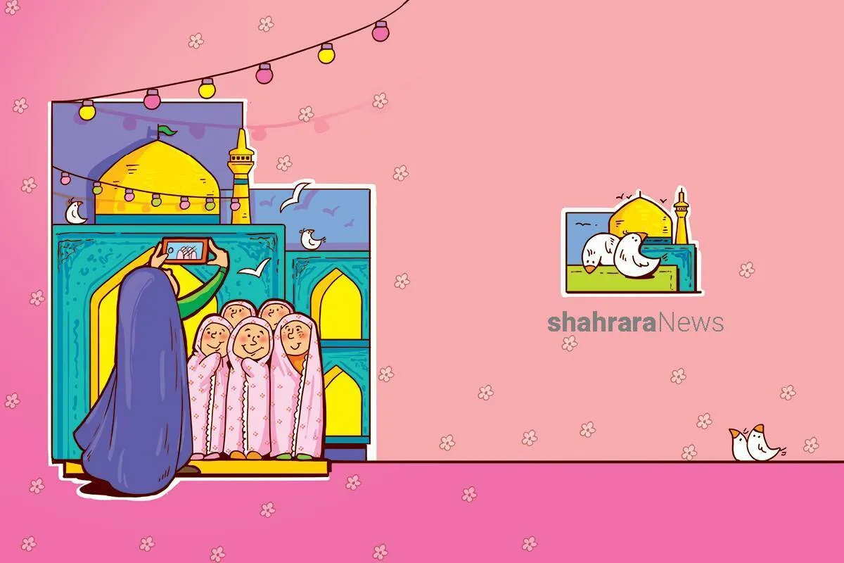 داستان کودک درباره روز دختر | دو جشن در بهشت