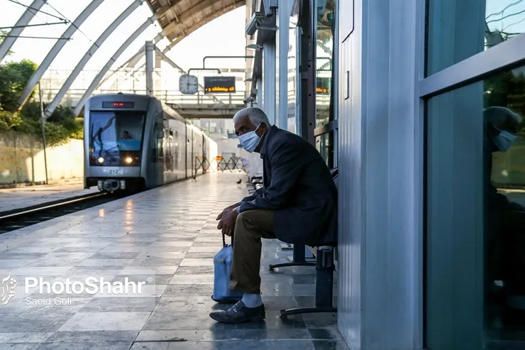 اختلال در فعالیت خط یک مترو مشهد| سرویس‌دهی به حالت عادی بازگشت (۲۵ آذرماه ۱۴۰۰)