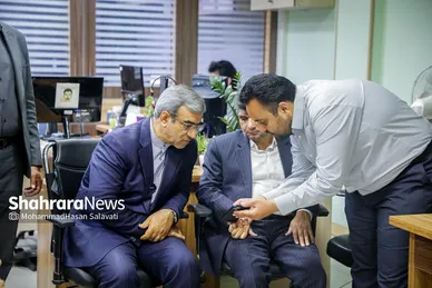 بازدید استاندار خراسان رضوی از موسسه فرهنگی شهرآرا