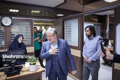 گزارش تصویری | حضور شهردار مشهد در موسسه فرهنگی شهرآرا به مناسبت روز خبرنگار
