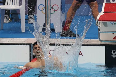 تصاویر منتخب از حضور کاروان ایران در مسابقات المپیک 2020