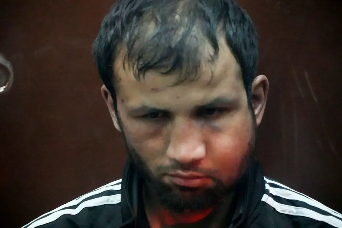 پرونده حادثه تروریستی مسکو در دادگاه | اتهام افراد مظنون به مشارکت به آن‌ها تفهیم شد