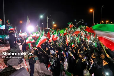 مراسم رونمایی از بزرگترین المان هنری شهری مشهد با عنوان «وطن»