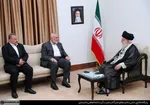 اسماعیل هنیه با رهبر معظم انقلاب دیدار کرد + تصاویر