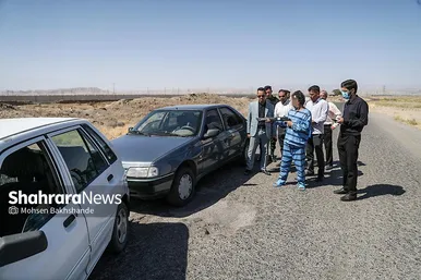 گزارش تصویری | بازسازی صحنه قتل در حوالی سالارآباد