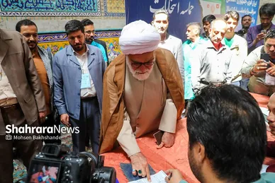 عکس‌هایی از انتخابات ریاست جمهوری در مشهد- ۳ (۸ تیرماه ۱۴۰۳)