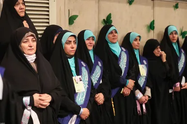 گزارش تصویری | دیدار هزاران نفر از زنان و دختران با رهبر معظم انقلاب اسلامی (۱۲ آذر ۱۴۰۴)