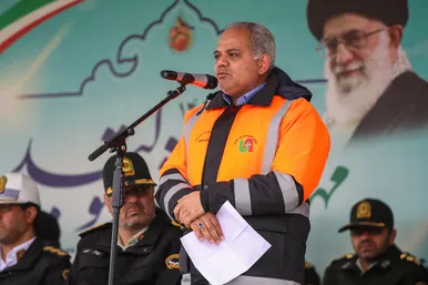 مراسم آغاز طرح زمستانی پلیس راه خراسان رضوی