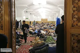 اسکان و پذیرایی زائران بی&zwnj;سرپناه حرم رضوی در روز&zwnj;های پایانی ماه صفر