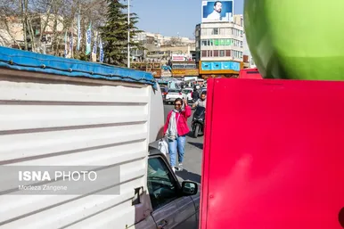میدان تجریش در آستانه نوروز ۱۴۰۳