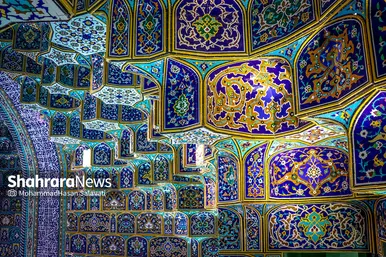 شکوه معماری ایرانی، اسلامی در رواق‌های الله وردی خان و دارالضیافه، حرم مطهر رضوی