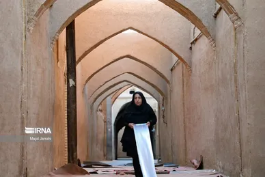 افطاری در کوچه گلچینان یزد