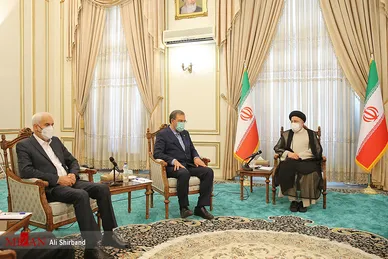 دیدار صمیمانه رئیس جمهور منتخب با کاندیداهای انتخابات ۱۴۰۰