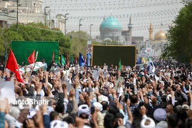 تشییع پیکر شهید حجت الاسلام دارایی در مشهد