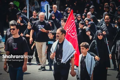 گزارش تصویری | مراسم جاماندگان اربعین حسینی در مشهد