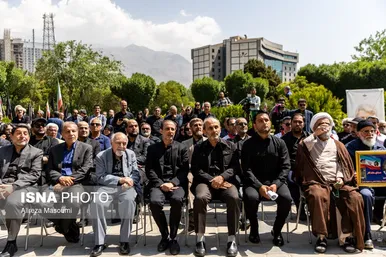 گزارش تصویری | مراسم بدرقه پیکر بهروز رضوی