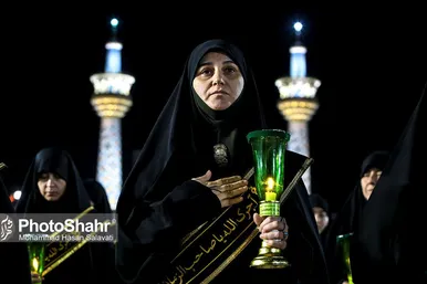 عکس| آیین خطبه‌خوانی شب شهادت امام رضا علیه السلام (۱۳ شهریور ۱۴۰۳)