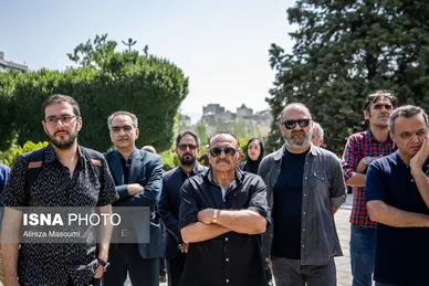گزارش تصویری | مراسم بدرقه پیکر بهروز رضوی