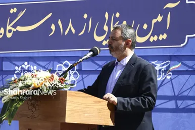 گزارش تصویری | آیین رونمایی از ۱۸ دستگاه اتوبوس جدید