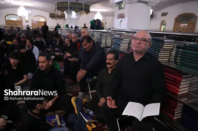 مراسم احیای ناشنوایان در حرم مطهر امام رضا(ع)