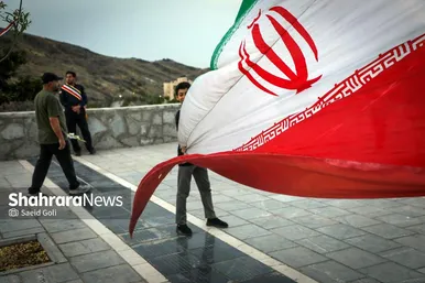 گزارش تصویری | رونمایی از یادمان شهدای بوستان‌های خورشید و اردیبهشت در مشهد