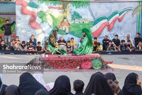 ترویج فرهنگ عاشورا با هنر تعزیه خوانی