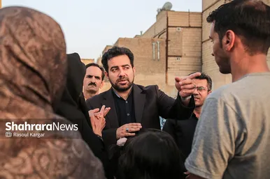 بازدید مسئولان کشوری و شهری از حاشیه شهر مشهد