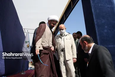 رژه ناوگان خودرویی آتش نشانی مشهد
