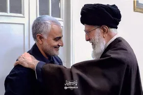 پیام رهبری به داعش و آمریکا در سایت سردار سلیمانی + فیلم